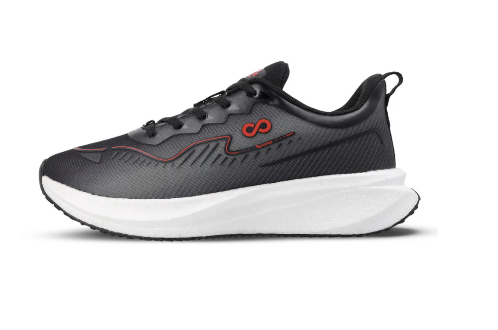 Men's Active Beads Sports Shoes - Black